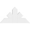 Ekena Millwork Saratoga Architectural Grade PVC Gable Bracket, 36"W x 19 1/2"H x 2"D x 6"F, 13/12 Pitch GBP036X20X0206SAR00 - alternate 4